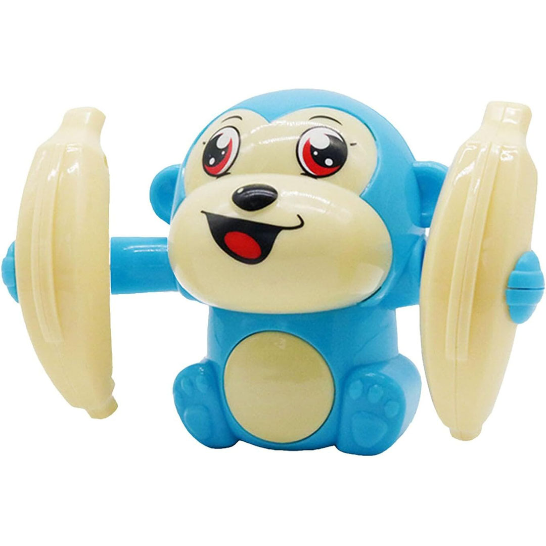 قرد الموز الراقص - أزرق