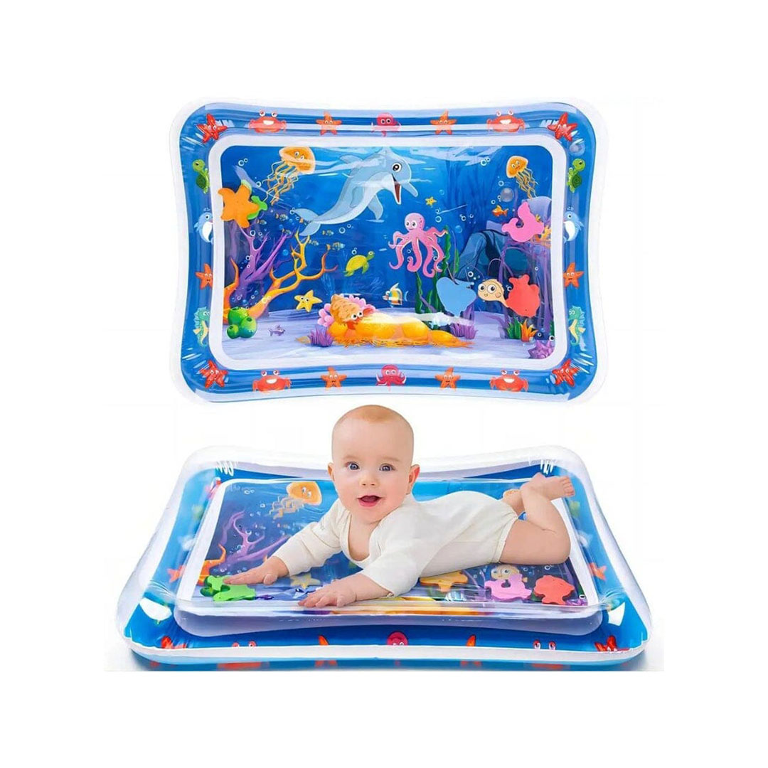 مرتبة مياة بلاستيك للبيبي - أزرق