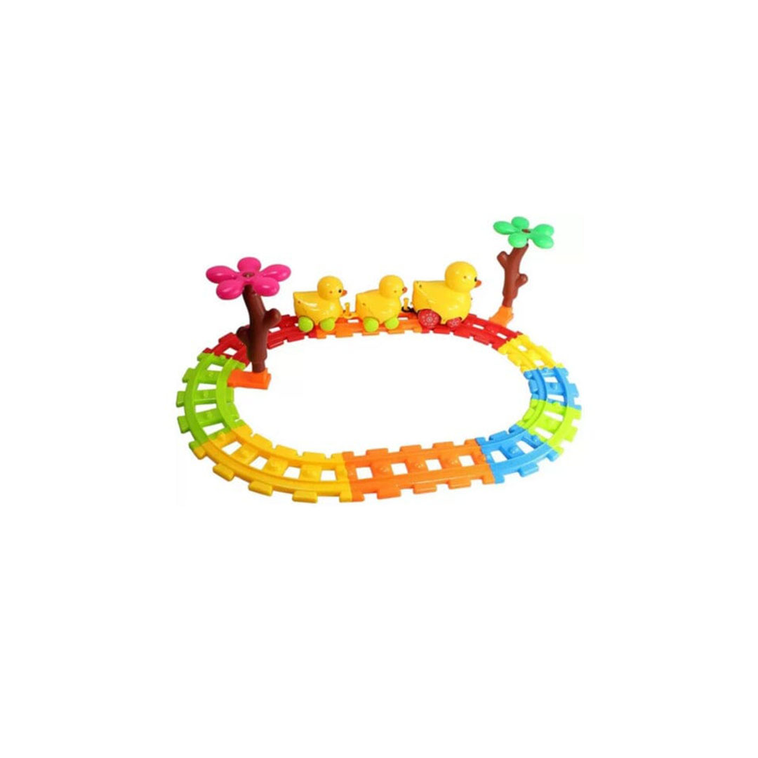 لعبة قطر البط الملون للأطفال