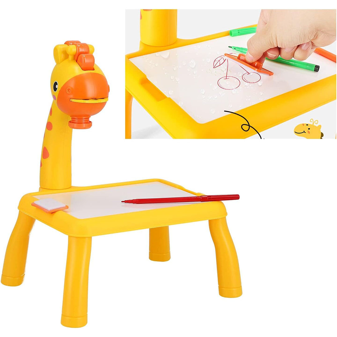 بروجكتور الرسم الزرافة - أصفر