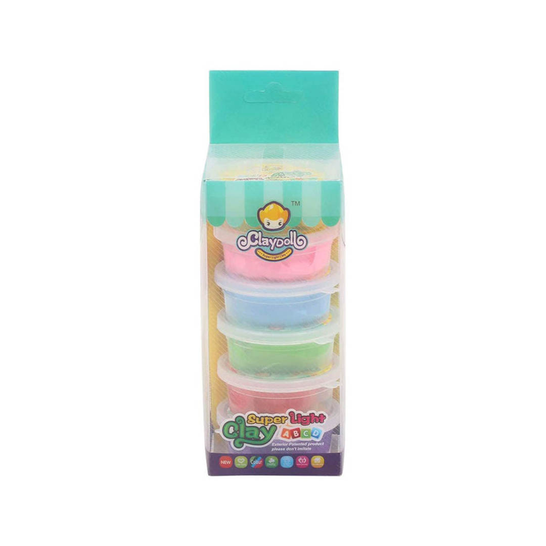 لعبة صلصال للاطفال - 6 عبوات