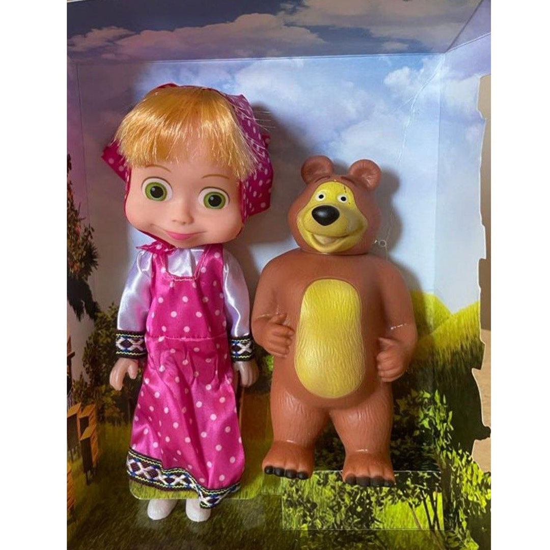 عروسة ماشا والدب