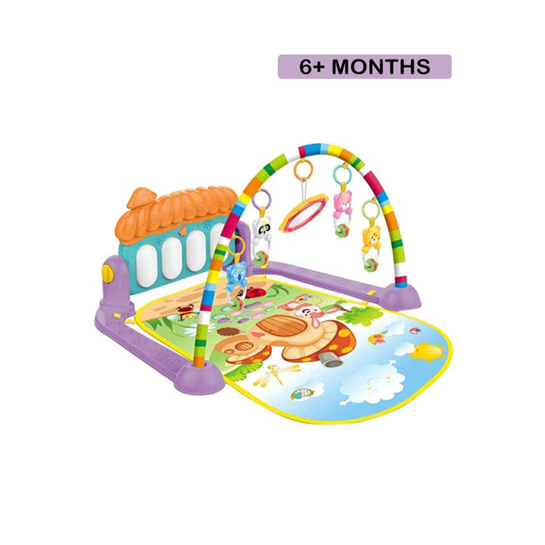 سجادة موسيقي لأطفال حديثي الولادة - موف