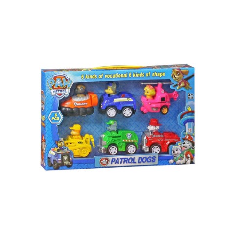 لعبة شخصيات باو باترول - 6 قطع 