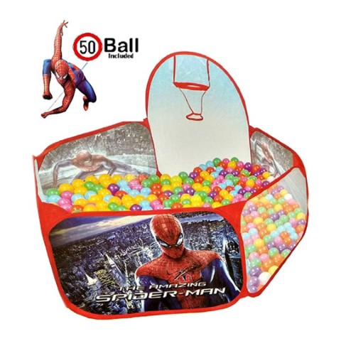 خيمة سبايدر مان مع كور ملونة