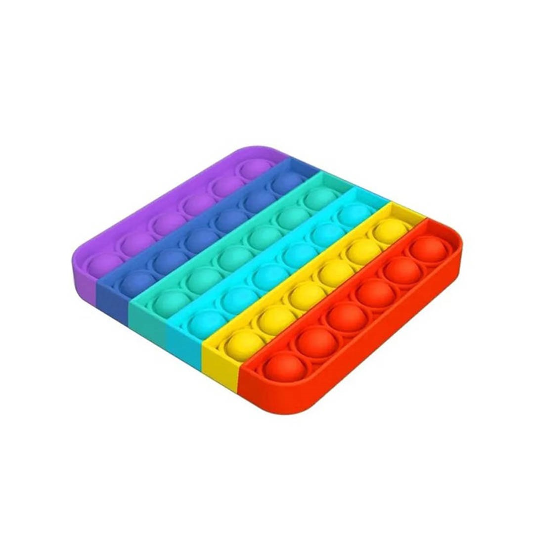 لعبة بوب ات سيليكون للأطفال - مربعة
