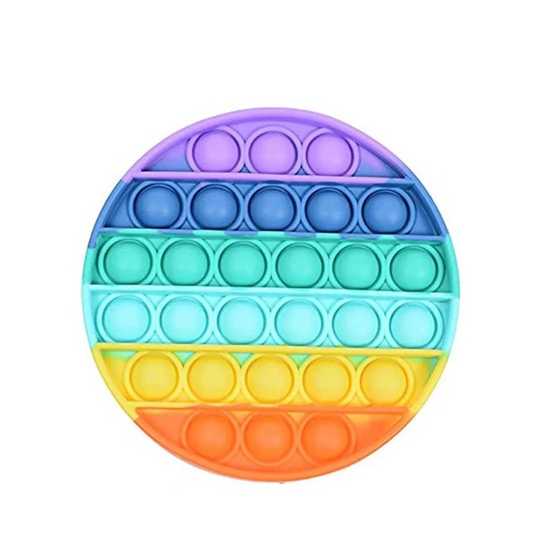 لعبة بوب ات سيليكون للأطفال - دائرية - 13 سم