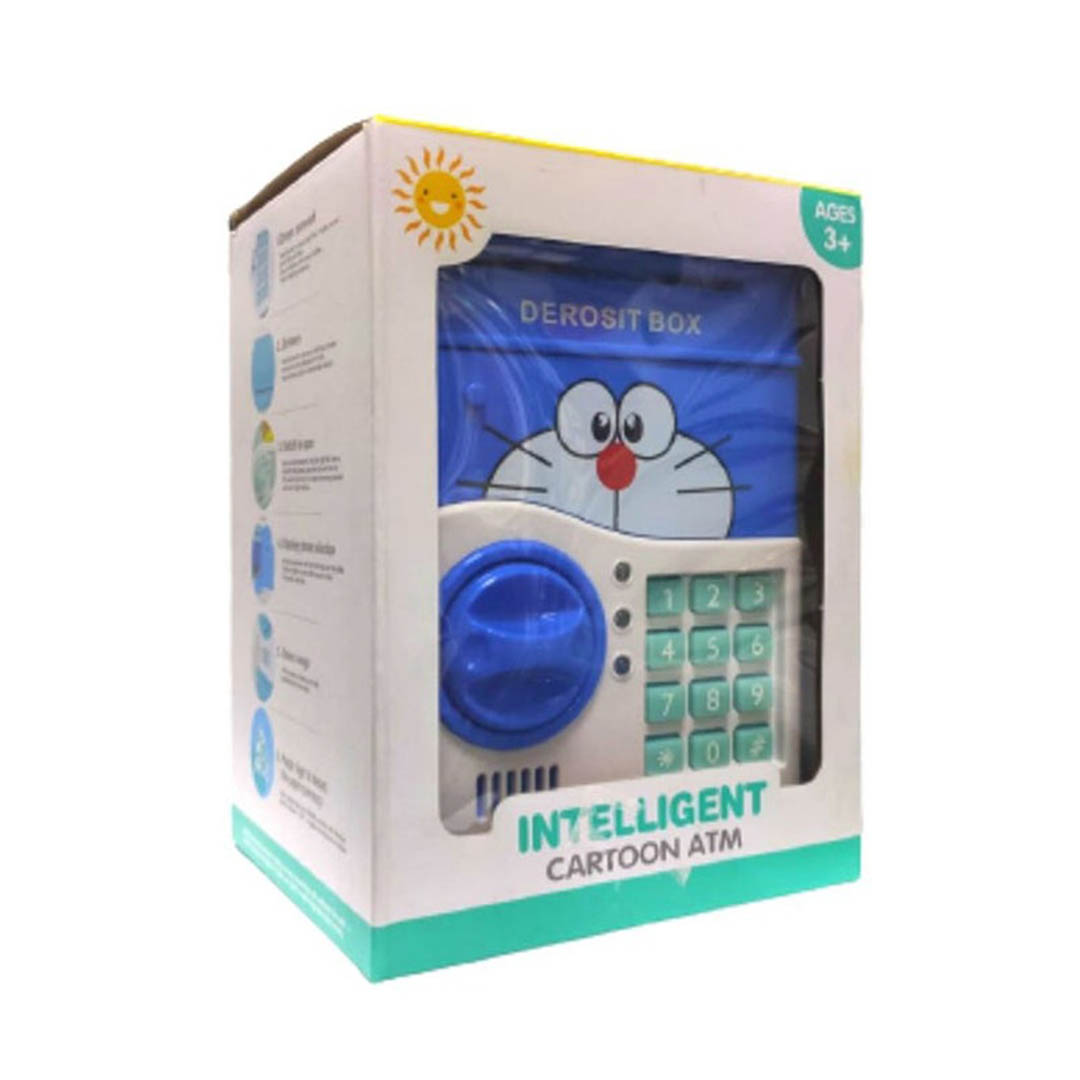 حصالة نقود صغيرة للأطفال - أزرق