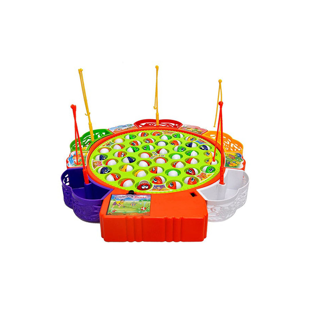 لعبة صيد السمك مع موسيقى - 45 قطعة