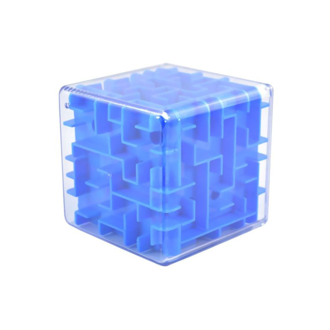 مكعب فيدجيت بازل 3D - سم 8 - أزرق