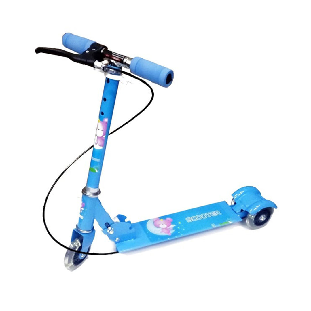 سكوتر للأطفال - 3 عجلات - أزرق