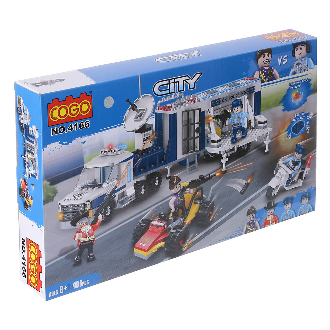 لعبة مكعبات شرطة المدينة