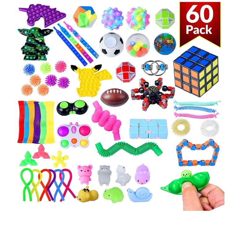 العاب فيدجيت للأطفال - 60 قطعة