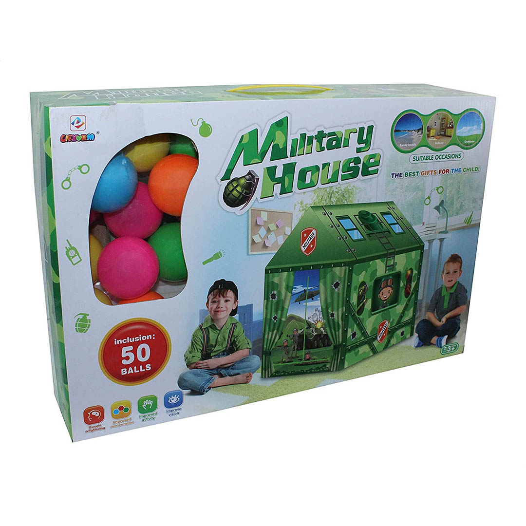 لعبة بيت الكوره شكل عسكري - 50 كورة