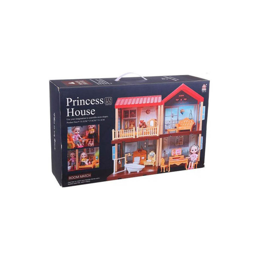 لعبة بيت الاميرات - 113 قطعة