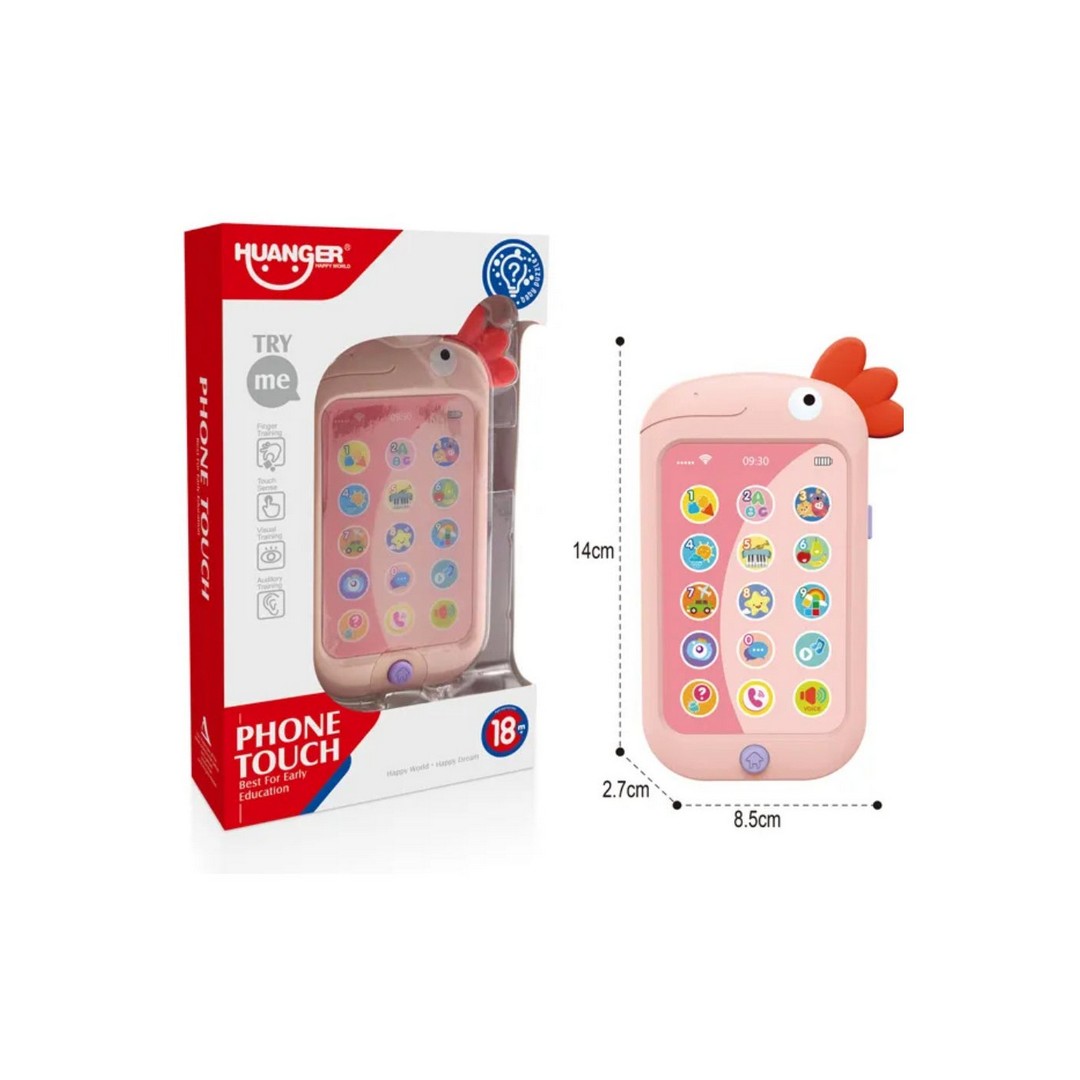 تليفون هوانغر بيبي تاتش للأطفال - بينك