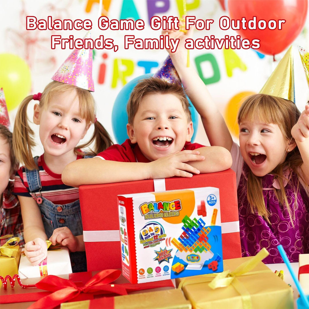 لعبة برج تيترا - 32 قطعة - متعددة الألوان