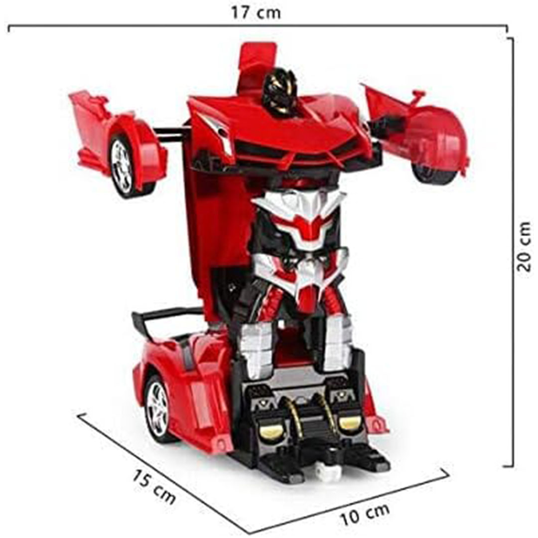 سيارة لامبورجيني روبوت متحولة 2*1 - أحمر