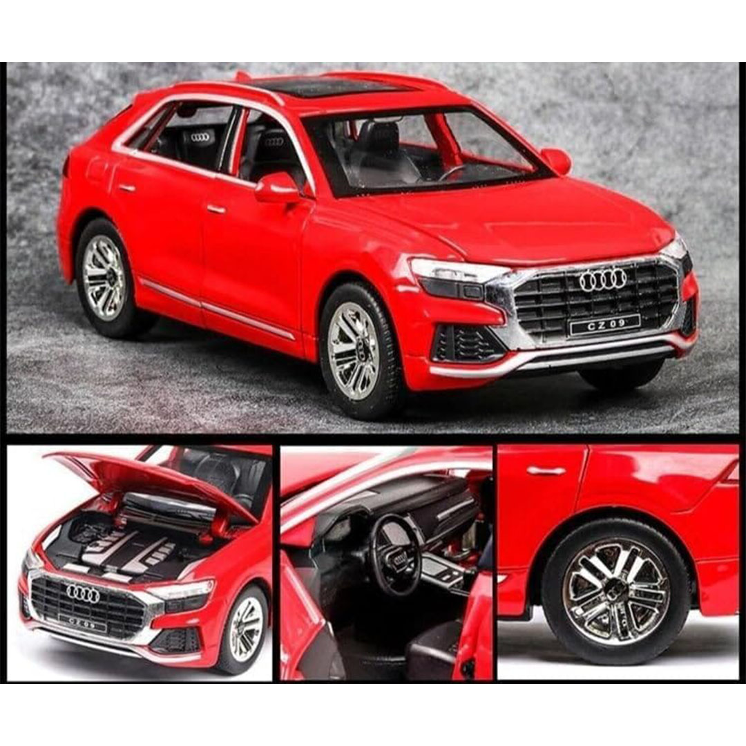 عربية أودي Q8 لعبة نموذجية 1:32 - أحمر