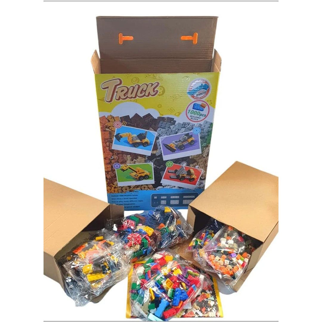 لعبة ليجو - 1000 قطعة - متعددة الألوان