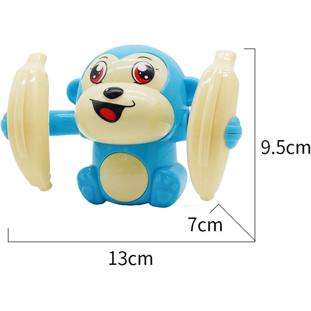 قرد الموز الراقص - أزرق