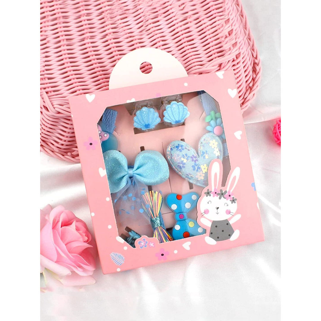 علبة توك الشعر - 10 قطع - لبني