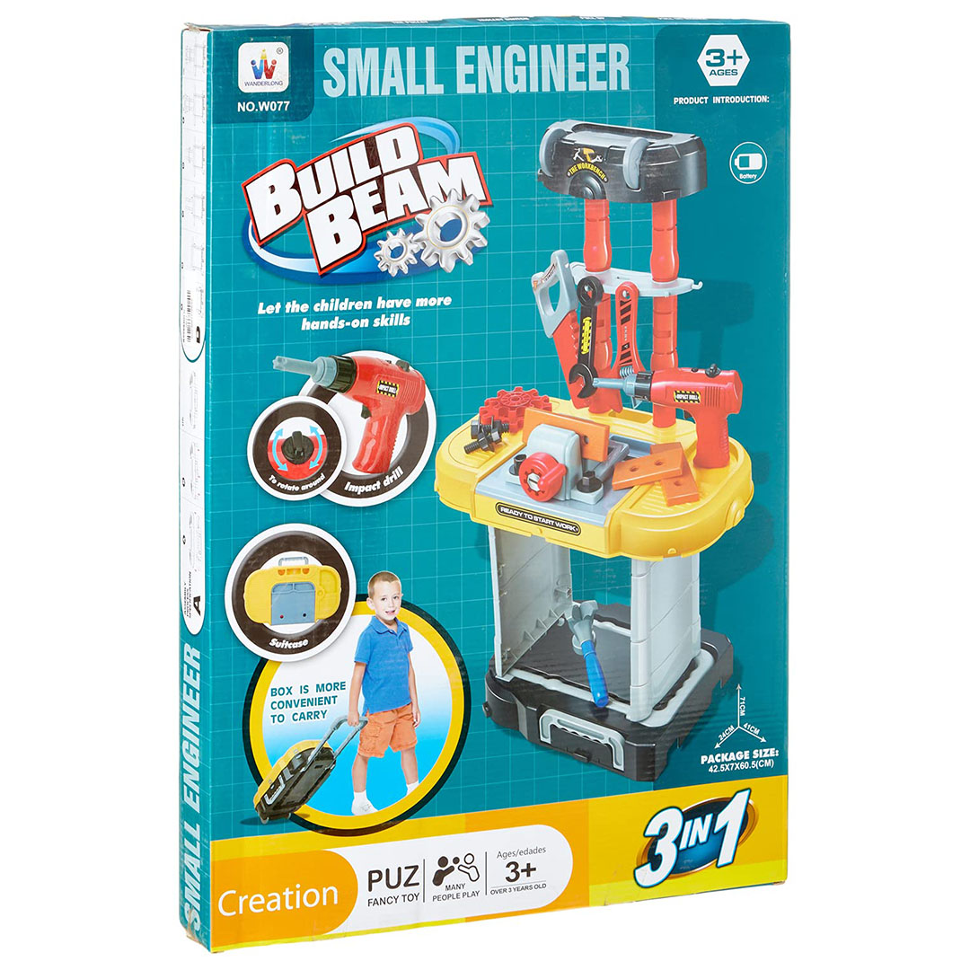 لعبة أدوات المهندس - 38 قطعة