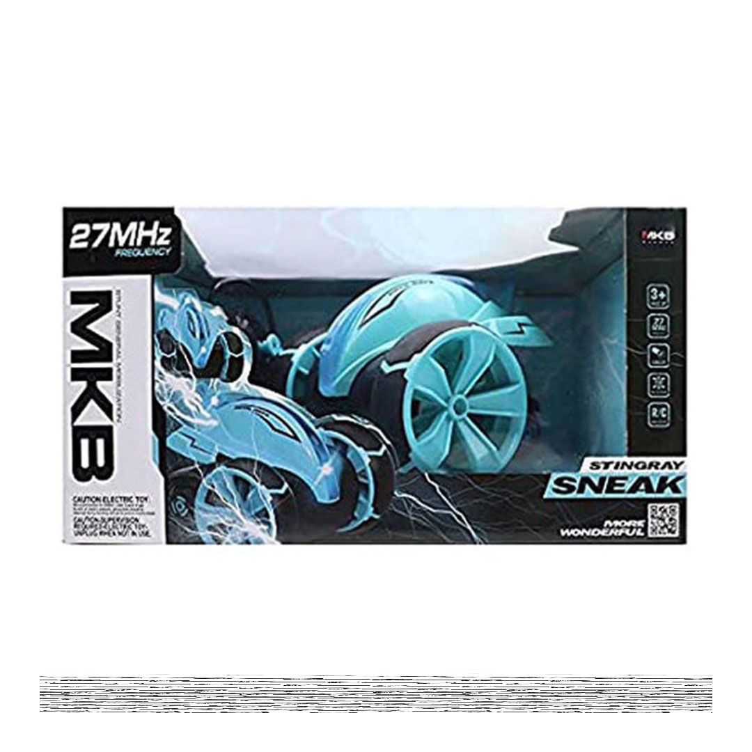 سيارة لعبة للأطفال بيريموت كنترول - أزرق/أسود