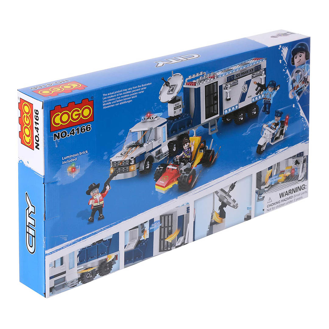 لعبة مكعبات شرطة المدينة