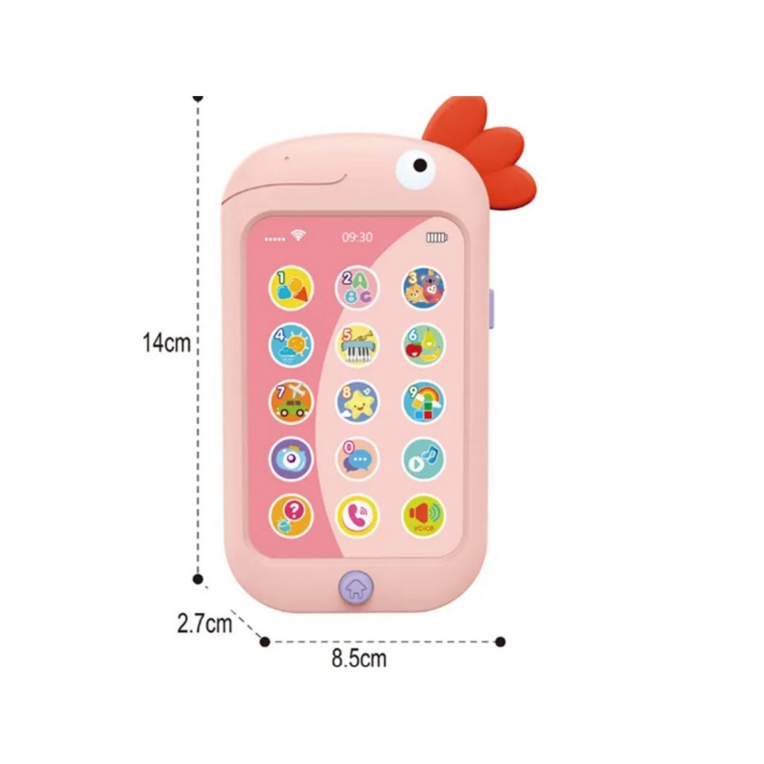 تليفون هوانغر بيبي تاتش للأطفال - بينك