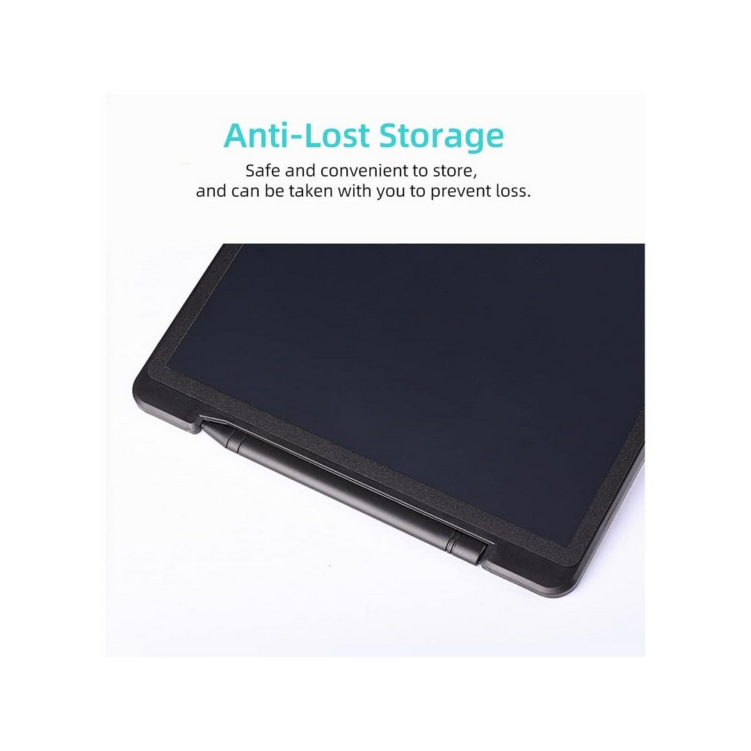 تابلت كتابة LCD مع قلم للأطفال - 8.5 إنش - أسود