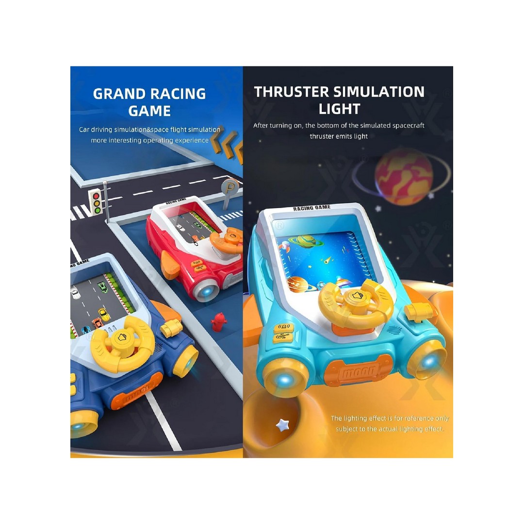 لعبة سباق السيارات للأطفال - أزرق