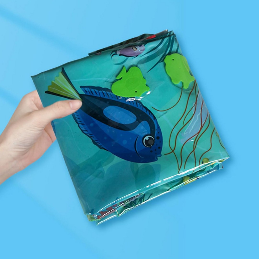 سجادة لعب مائية للأطفال - أزرق