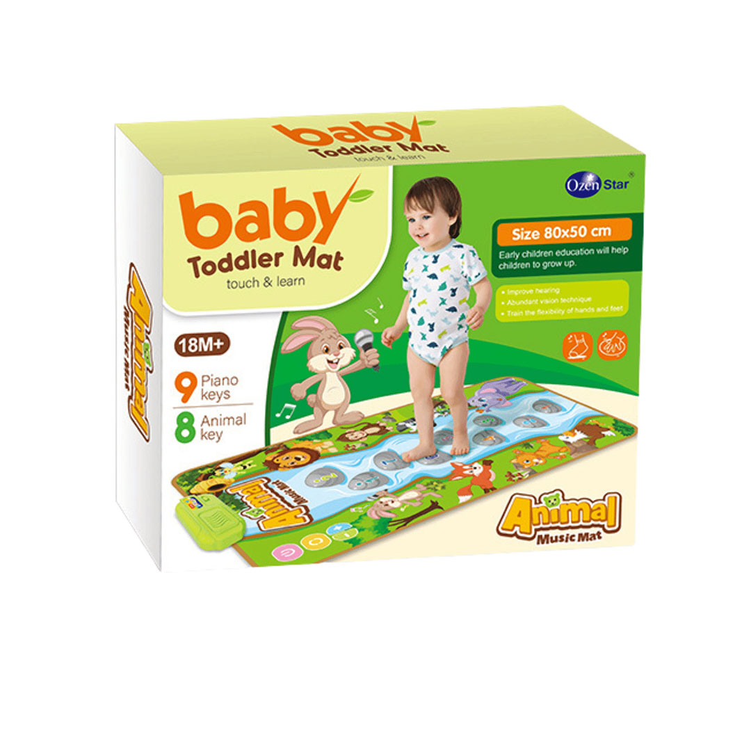 سجادة موسيقية للأطفال - متعددة الألوان