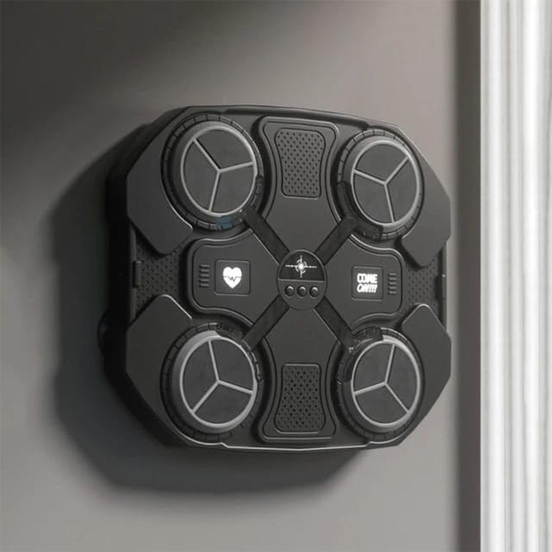 آلة الملاكمة الموسيقية الذكية - أسود