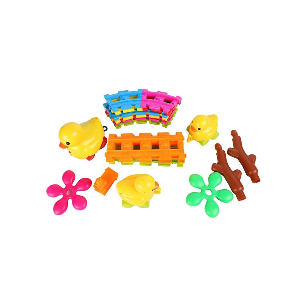 لعبة قطر البط الملون للأطفال