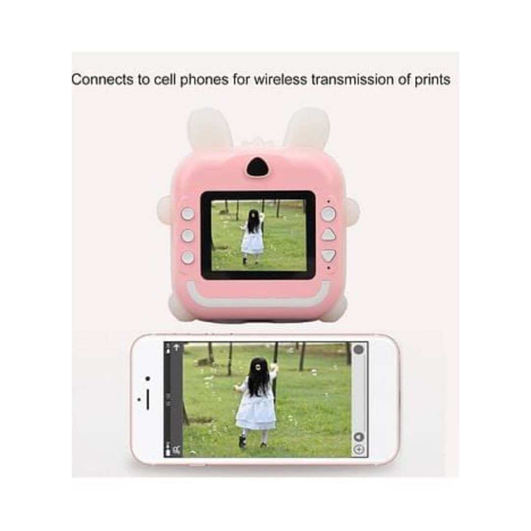 كاميرا طباعة فورية للأطفال - بينك
