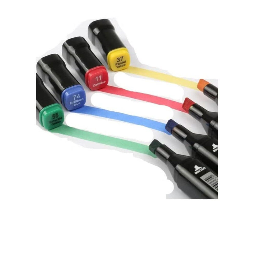 شنطة أقلام تحديد ألوان - 80 لون