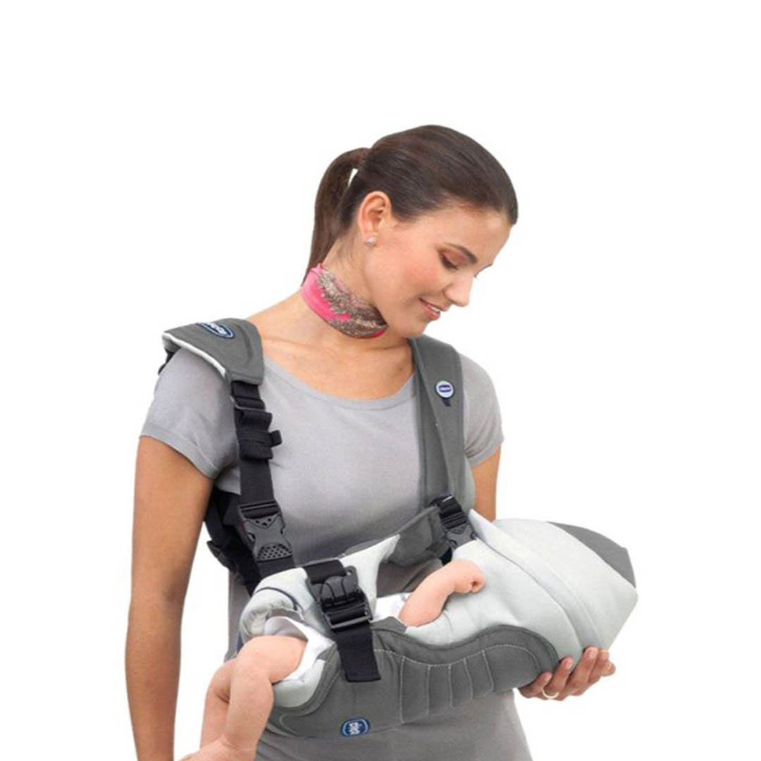 حامل لحديثي الولادة - رمادي