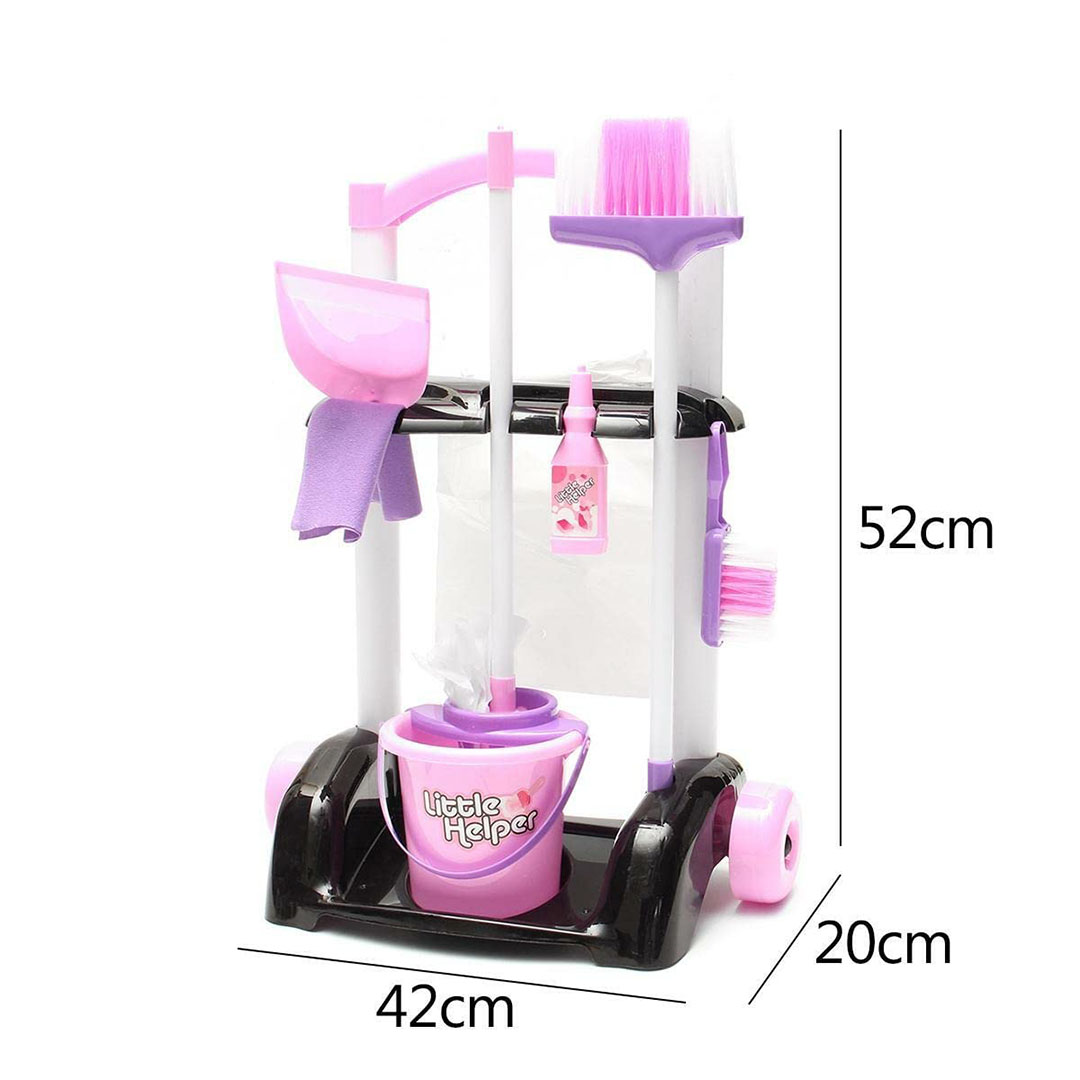 لعبة عربة تنظيف المنزل للاطفال