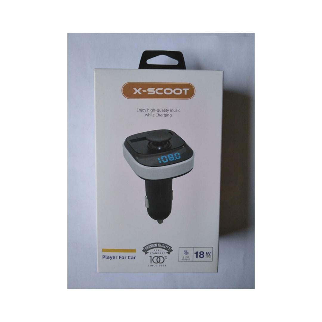 ST75 مشغل mp3 للسيارة - أسود