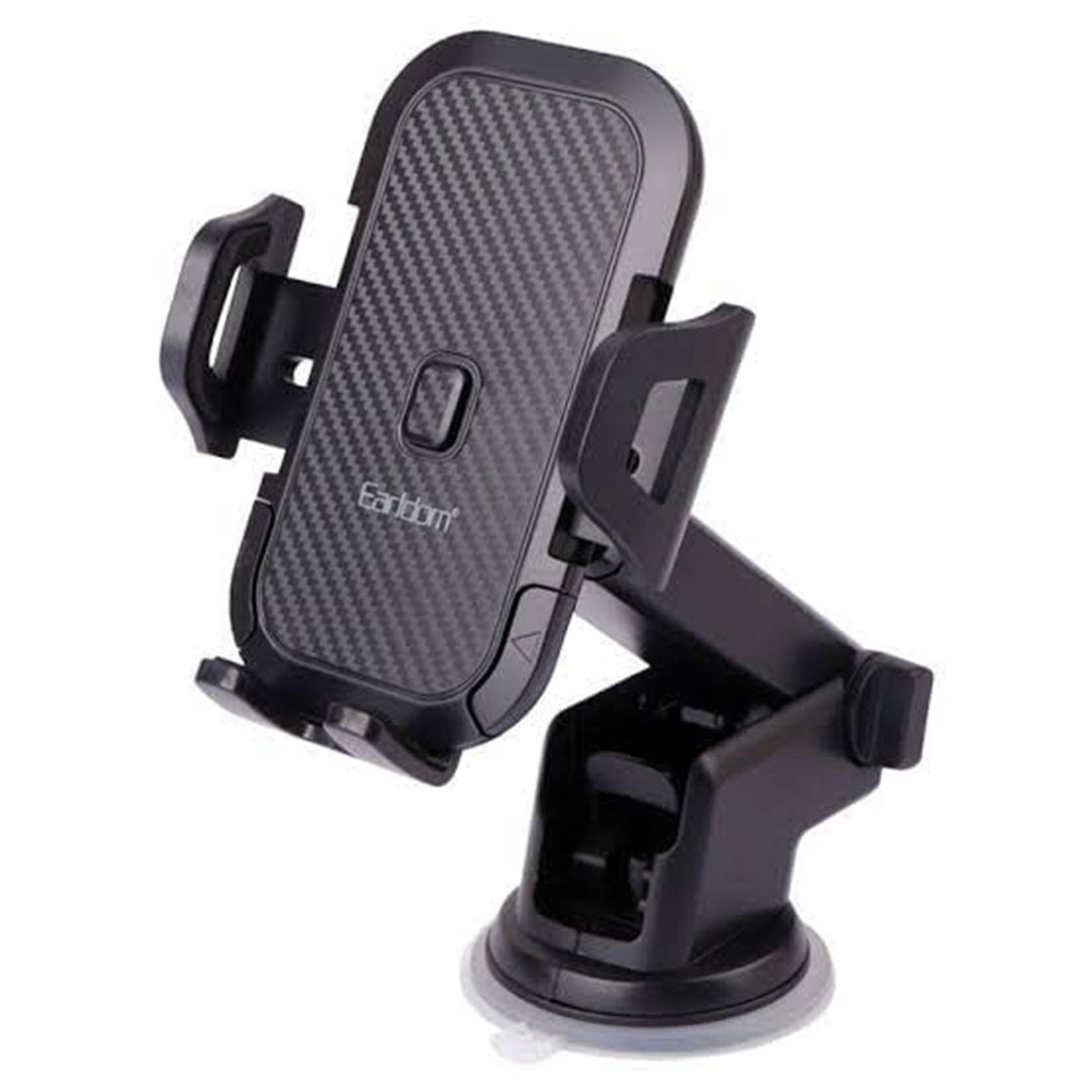 حامل موبايل للعربية قابل للتعديل 360 درجة - أسود - EH153