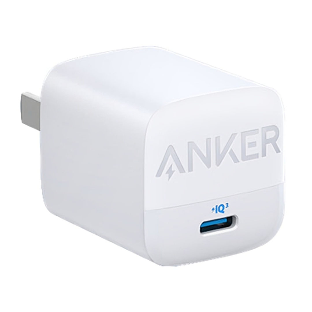 راس شاحن حائط انكر - 30 وات - أبيض - 313C