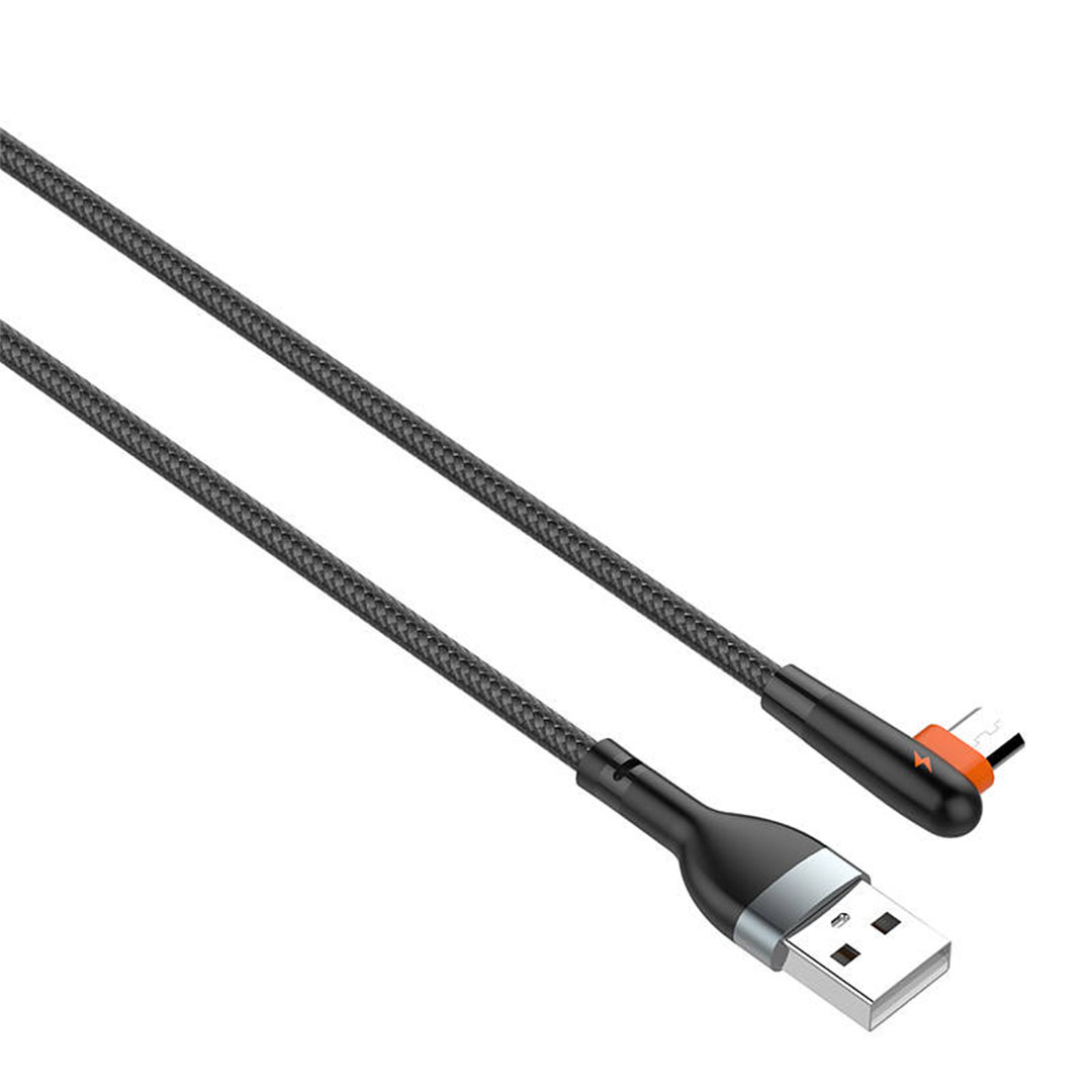 LS562 كابل شحن Micro USB / USB - أسود