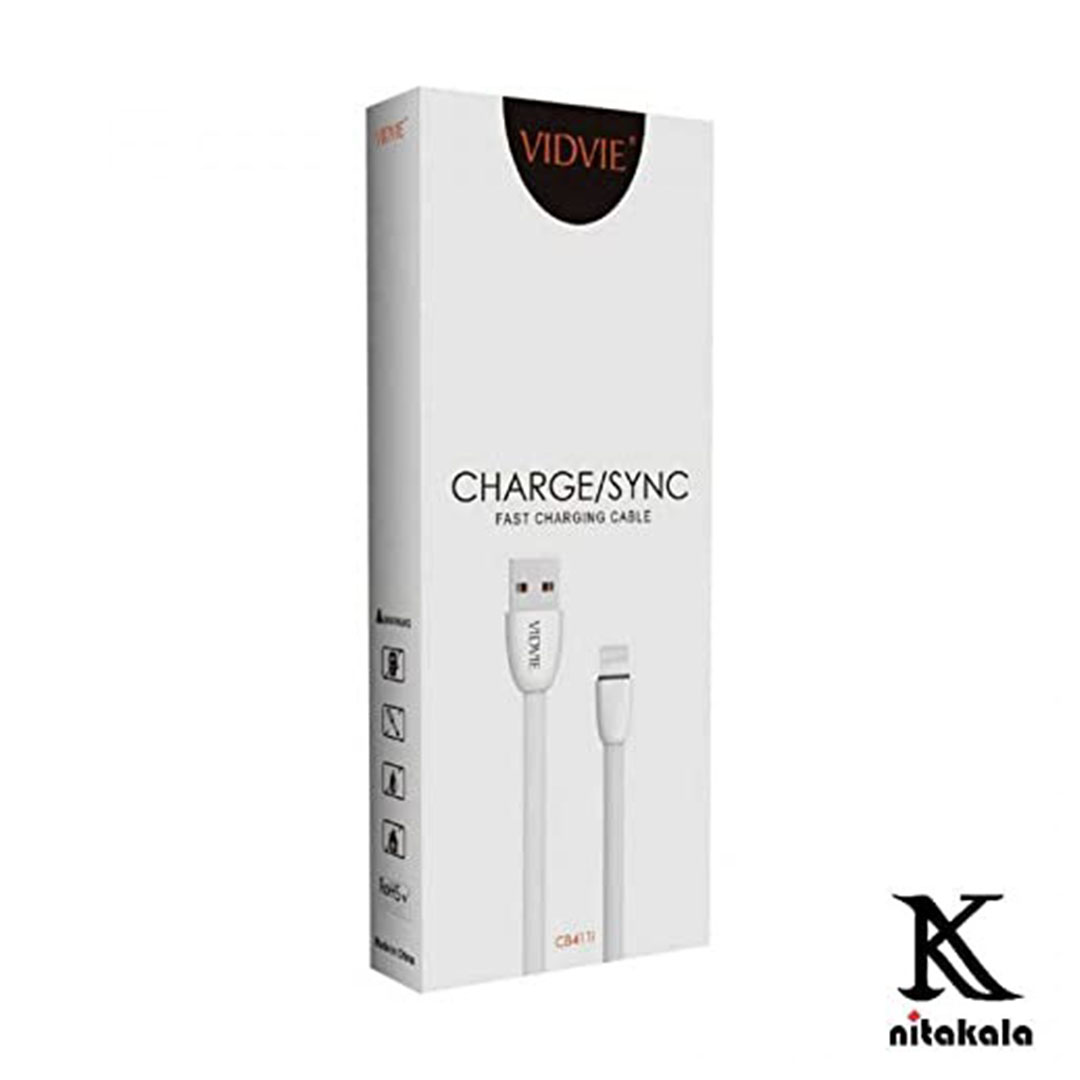 CB411i كابل شحن ايفون - ابيض