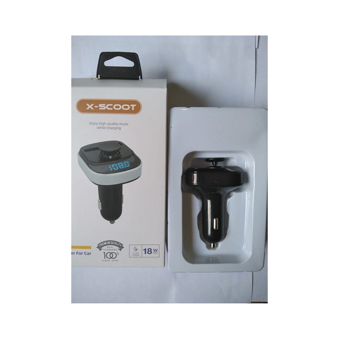 ST75 مشغل mp3 للسيارة - أسود