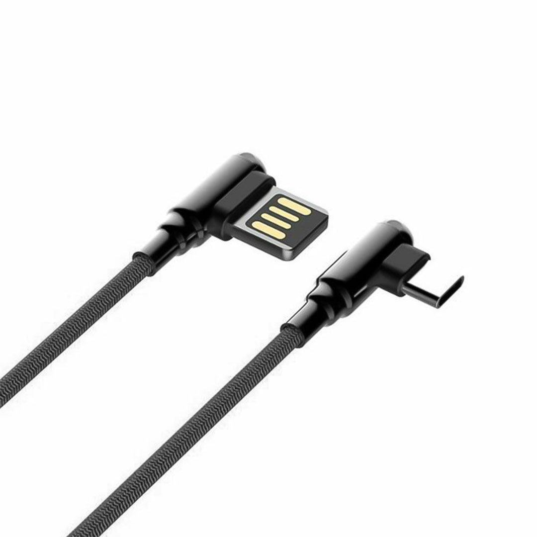 LS421 كابل شحن USB / Type-C - أسود
