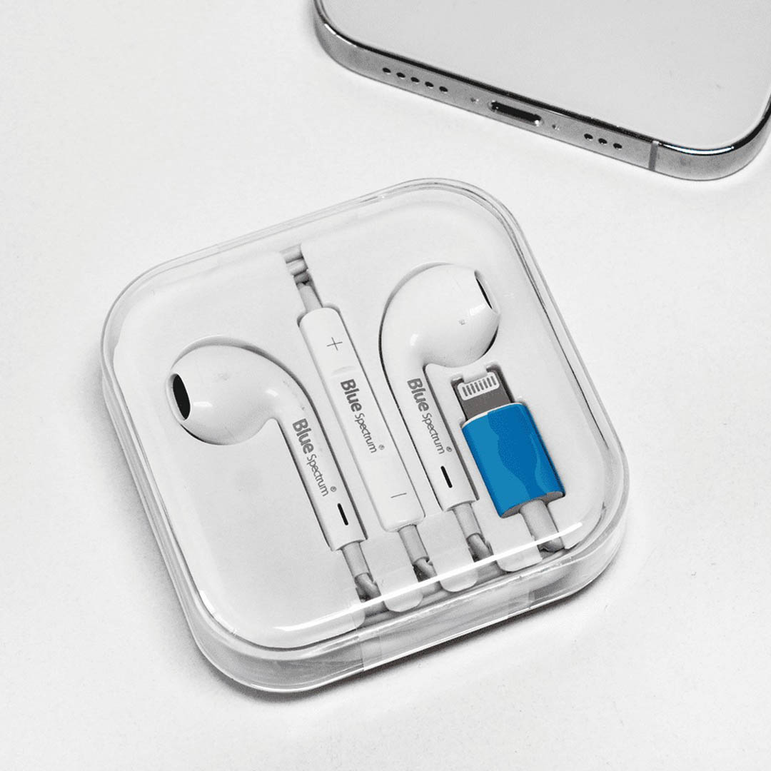 BT-07 سماعة سلكية للأيفون - أبيض