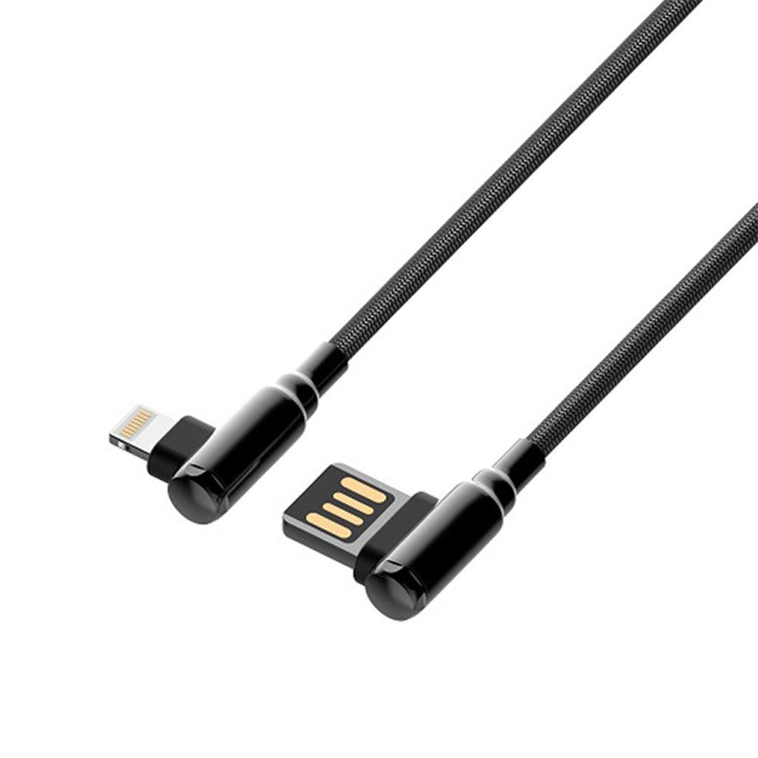 LS421 كابل شحن USB / Lightining - أسود