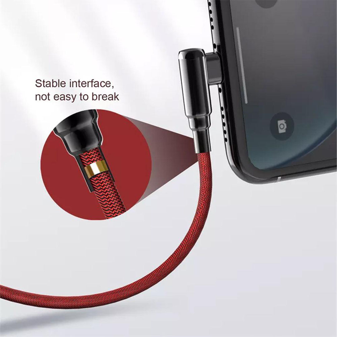 LS422 كابل شحن USB-C / USB - أسود